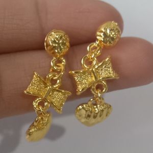 ANTING TUSUK WANITA DEWASA LAPIS EMAS ANTI LUNTUR