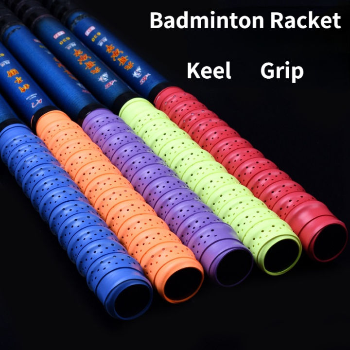 GY 1.1m Grip for Badminton Rackets Lamination Punch Keel Grips Nonslip