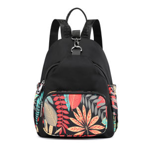 RANSEL WANITA IMPORT CHIBAO HITAM MOTIF 1303#