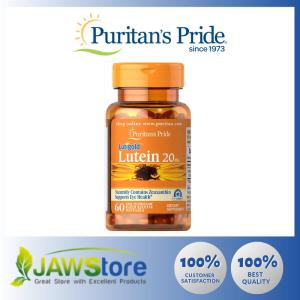 Puritans Pride Lutein 20 mg with Zeaxanthin 20 mg / 60 Softgels / Item #004901
