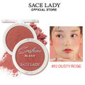 SACE LADY 15Pcs Face Makeup Set Daily Make Up Face Powder BB Cushion Mascara Eyeliner Liptint Multipurpose Women's Makeup Set. 