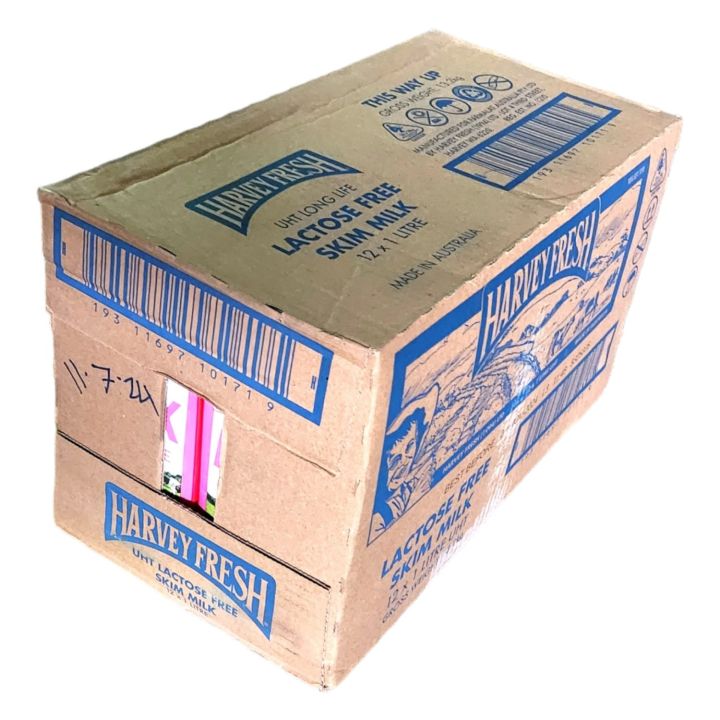 Bové: Organic Lactose-Free Skim Milk - 1 Liter (Shelf-Stable) main image 1