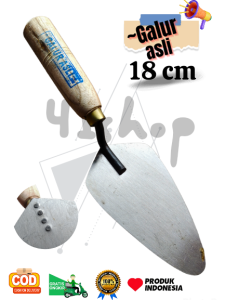 Sendok Cetok Semen GALUR ASLI 18 cm (reni) Paku 3 & 4
