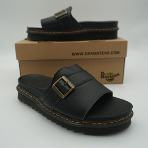 Dép quai chéo doctor martens thái lan da bò cao cấp đế cao 5cm ful hộp DR3