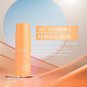 Wardah Radiant Charge Serum with Deep Targeted Vitamin C - Serum Wardah - Virgo Shoop