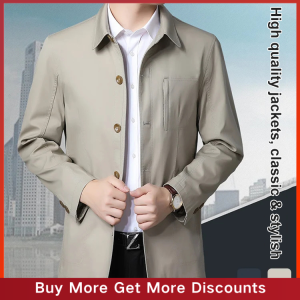 Middleaged Dad Jacket: Spring & Autumn Casual Wear