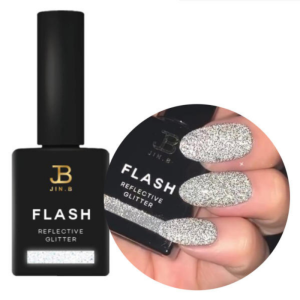 (Jin.B - Ivy Flash gel ) Sơn gel nhũ phản quang Hàn quốc dưới ánh đèn flash sáng lấp lung linh Jin.B chính hãng Độ bóng cao Bền