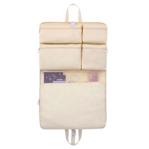 CUNXIN Large Capacity 7 In 1 Travel Storage Bag Dustproof Foldable Luggage Storage Bag Multifunctional with Separated Cloth Pockets Hanging Underwear Storage Bag for Home