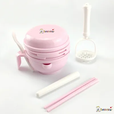 Dr.Spock Baby Food Smasher 10 In 1 Food Masher Pacifier Feeder Baby Masher Smasher Serve Bowl