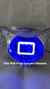 LAMPU DEPAN BEAT POP DAYMAKER LED SUPER TERANG