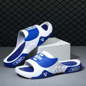 [Free Shipping] MenS Summer Slippers Non-Slip Thick-Soled New Style PVC Material Jieyang Plastic Sandals