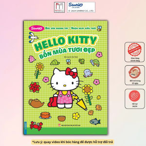 Sách - BÓC DÁN NHANH TAY – NHẬN NGAY KIẾN THỨC - HELLO KITTY