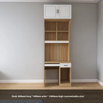 UrbanSpace SG- Corner Wardrobe Solid Wood 90 Degree Master Bedroom Corner L-shaped Corner Wardrobe Combination