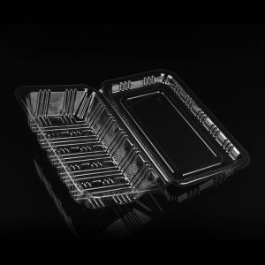 50 PCS Mika Sosis Kecil Bening Bahan Import / MIka Hot Dog / Mika Buah / Mika Pia / Tray Sosis – Wadah Sosis / Camilan – Isi 50 Pcs