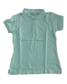 Blue Corner Ladies Polo Shirt Plain Comfort Wear Mint Green. 