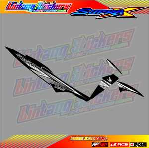 STRIPING VARIASI HONDA SUPRA X 125- FUTURE/ STIKER LIST MOTOR HONDA SUPRA X 125