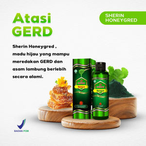 Honeygred Madu Herbal - Jaga Kesehatan Lambung - isi 210gr {SHERIN} Asam lambung