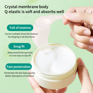(SG seller) Amino acid eye mask 60 pieces to remove eye bags wrinkles dark circles eye patches anti-aging