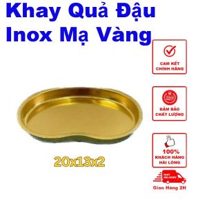 Khây Quả Đậu Inox Mạ Vàng Cao Cấp