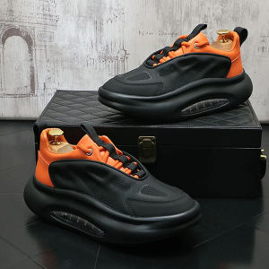 Sepatu LUMINOSE Pria Olahraga Kasual Simple Keren Kanvas Sepatu Cowok Lari Running Empuk Nyaman dikaki sol TPR Anti Slip