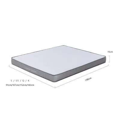 🇸🇬SG Seller🇸🇬Spring Mattress LUANNA Comfort Tight Top Cool Gel Memory Anti-Mite
