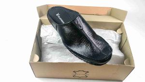 Sepatu Sandal Pria Kulit & Slop Pria Kulit Nyaman