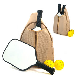 Sẵn sàng để tàu Neoprene pickleball Túi đeo không thấm nước pickleball Ba lô phù hợp cho 2 mái chèo ngoài trời nữ hợp thời trang pickleball thể thao vợt Túi đeo chéo pickleball Túi Crossbody Vai pickleball túi cho phụ nữ