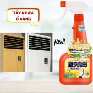 Xịt Tẩy Nhựa Ố Vàng Chất Tẩy Trắng Nhựa 500ml Tẩy Trắng Dụng Cụ Nhà Vệ Sinh Tẩy Sạch Vết Ố MEHOM- BX16