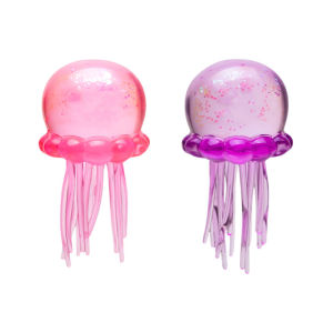 🌟 Adult Grip Stress Relief Tactile Toy With Bear And Ice Cream Design For Tactile Sensory Experience - Jellyfish Squeeze Tactile Stress Relief Toy