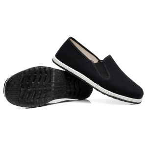 MenS Cloth Shoes 2025 Casual Soft Sole Breathable Slip-On Shoes For Middle-Aged And Elderly DadS Thousand-Layer Sole MenS Cloth Shoes
