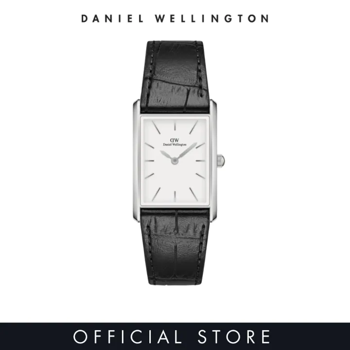 2 years warranty Daniel Wellington Bound 35x24mm Black Crocodile Silver White Dial Fashion Watch for men Croc Leather Strap WatchDial Fashion Watch DW Official Authentic Lazada PH