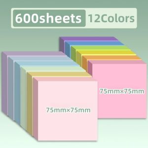 Sticky Note Paper 2000 Sheets Multicolor Note Paper Office School Supplies Stationery