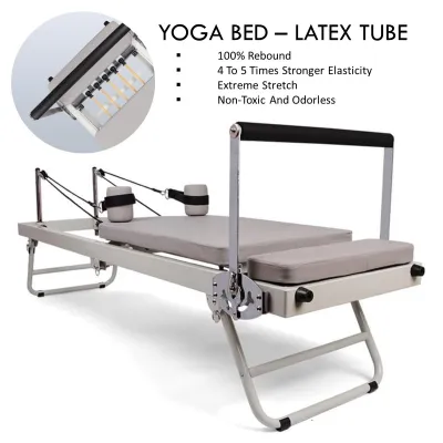 🏅Foldable Pilates Reformer Machine For Home And Commercial Fitness Equipment