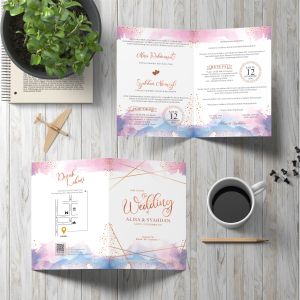 ( isi 100 pcs) Undangan Pernikahan Murah Undangan Unik Undangan Vintage Walimatul Urs