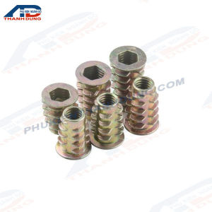 [Gói 50 Cái]Ốc Cấy Gỗ Có Vành M8x25