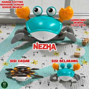 Mainan Kepiting Berjalan Bisa Berenang Walking Crab Induction Mainan Anak  Edukasi Anak Hewan Lucu Kepiting dengan Sensor dan Musik Toys Bisa COD