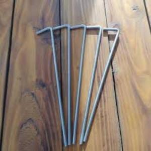 Pasak Tenda Camping Outdoor Besi Tenda Tebal Panjang 18Cm