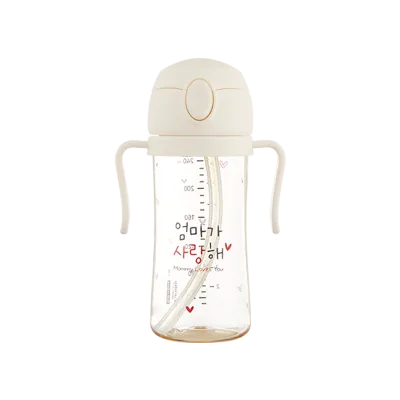 Haenim All-in-One PPSU Bottle with One-Touch Straw Cap (250ml)