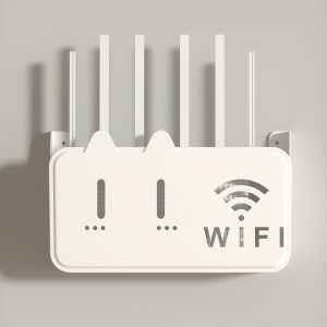Kệ đựng wifi treo tường Kệ wifi đặt modem đầu kỹ thuật số ổ cắm điện chất liệu nhựa ABS FELAA