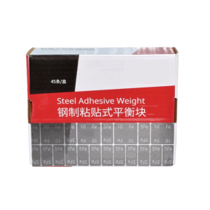 Steel Adhesive Wheel Weights 45Pcs 5g Tire Stability Weight Set For Car Truck Beat Reduction Solution