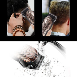Mesin Pencukur Rambut 1 Set Komplit Dapat Di Cas Isi Ulang USB KEMEI KM-2616 Professional Hair Clipper Pro Exellent Industrial ( FREE SEPATU SISIR 6 UKURAN ) | TOKO.S.A