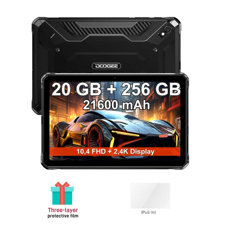 Doogee R20 DOOGEE R20ทนทาน21600มิลลิแอมป์20กิกะไบต์ (8กิกะไบต์ + 12กิกะไบต์) 256กิ ...