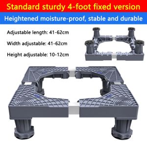 Washing Machine Stand Washing machine Base with wheels Mobile Refrigerator Bracket Stainless Steel