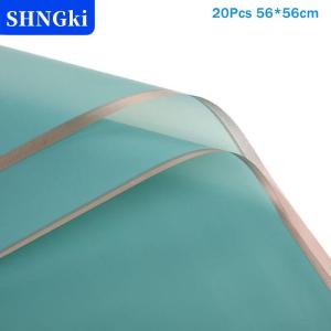 [COD] 🔥🔥🔥SHNGki 20 Tờ Hoa Giấy Gói Với Các Cạnh Vàng Không Thấm Nước Bó Hoa Bao Bì Sinh Nhật Đám Cưới Kỳ Nghỉ Tự Làm Quà Tặng Cho Mẹ Vợ Cửa Hàng Hoa Nguồn Cung Cấp
