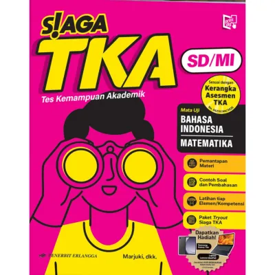 [Erlangga Official] Buku Asesmen TKA Untuk SD/MI - Spm Plus Tka - Siaga Tka - Express Tka - Paten Tka