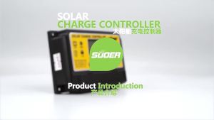 SUOER Sol Inverter Solar Controller 12v24V Street Lamp Photovoltaic Power Generation Controller Household