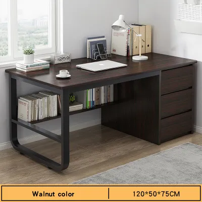 Computer Table With Drawer Computer Desk Study Desk Office Desk Multifunction Home Office Writing Study Desk Meja