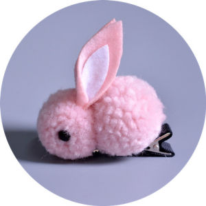 Jepit Rambut Kelinci - Rabbit Hair clip - Jepit Rambut Versi Klip Untuk Anak Perempuan