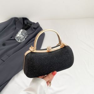 Danlu Evening Bag Clutch Purse Sparkling Sling Bag for Women Rhinestones Bag with Detachable Chain