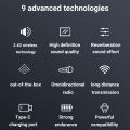 3 IN 1 ไมค์ไลฟ์สด ไมโครโฟนไร้สาย พกพา Wireless Microphone ใช้สําหรับสมาร์ทโฟน ไมค์ไร้สายหนีบเสื้อ K15 ไมค์หนีบปกเสื้อ. 